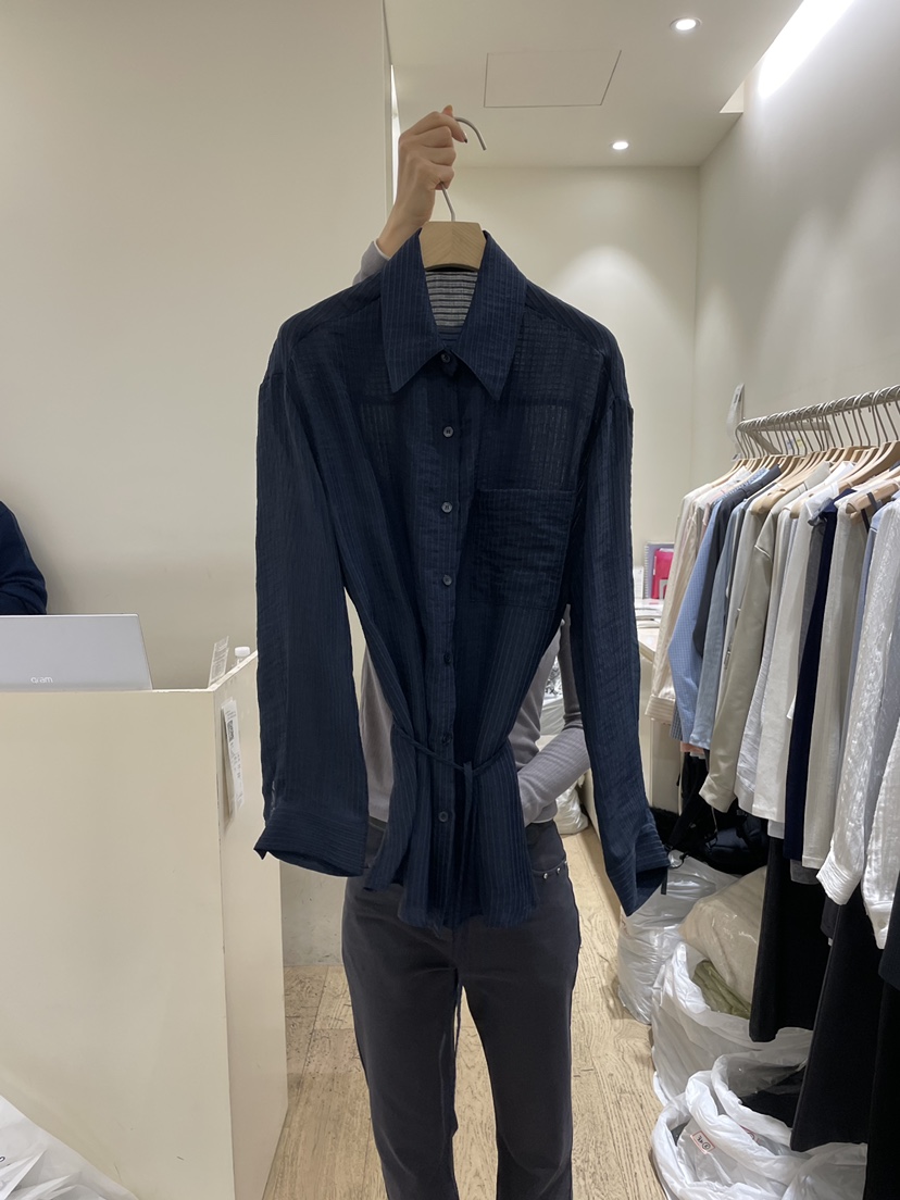 FLOWER-L東大門實拍女士新款時尚休閑推薦人氣襯衫蕾絲衫FLOWER-L襯衫/蕾絲衫圖色4