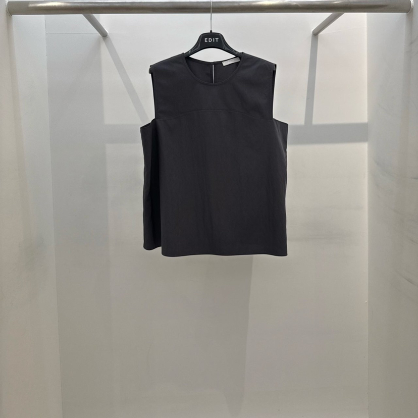 EDIT韓國代購女裝新款休閑人氣推薦時尚26春夏職業吊帶背心EDIT吊帶/背心圖色1墨色