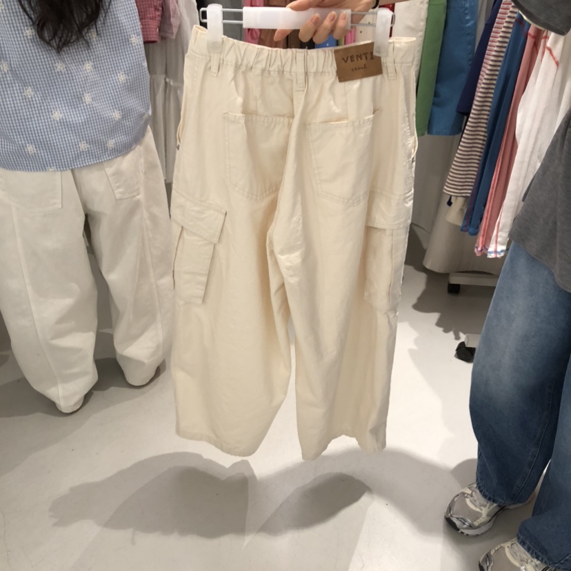 VENTI東大門直郵女士新款26春夏熱賣推薦真品休閑牛仔褲工裝VENTI牛仔褲