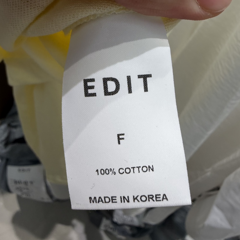 EDIT韓國代購女裝新款時尚真品熱賣26春夏休閑針織衫貝雷EDIT針織衫