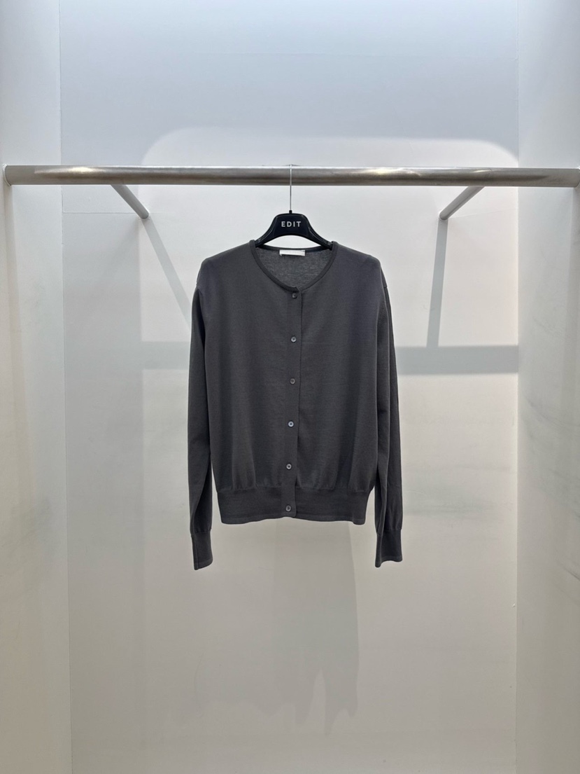 EDIT韓國代購女裝新款時尚真品熱賣26春夏休閑針織衫貝雷EDIT針織衫圖色3墨色