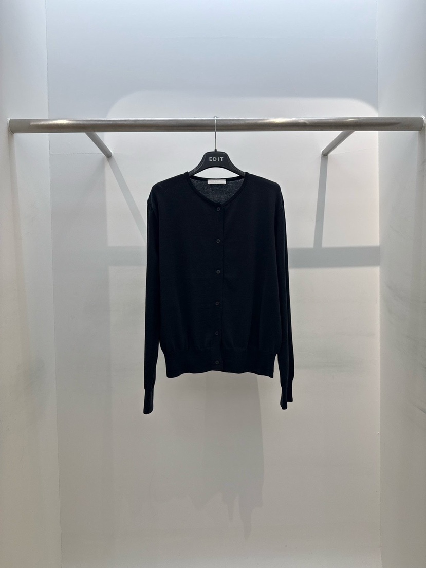 EDIT韓國代購女裝新款時尚真品熱賣26春夏休閑針織衫貝雷EDIT針織衫圖色4黑色