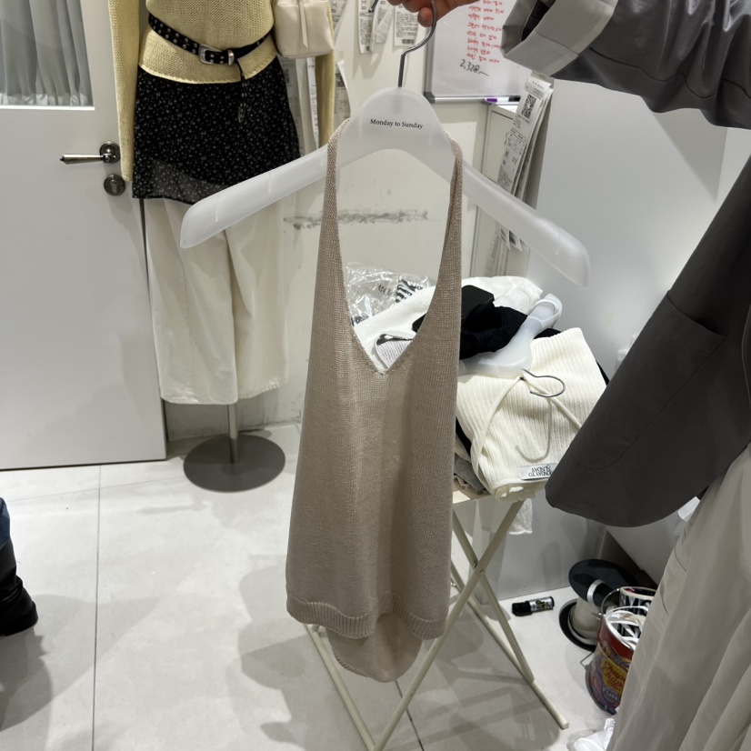 MONDAY TO SUNDAY東大門實拍女士新品時尚職業吊帶背心MONDAY TO SUNDAY吊帶/背心圖色3