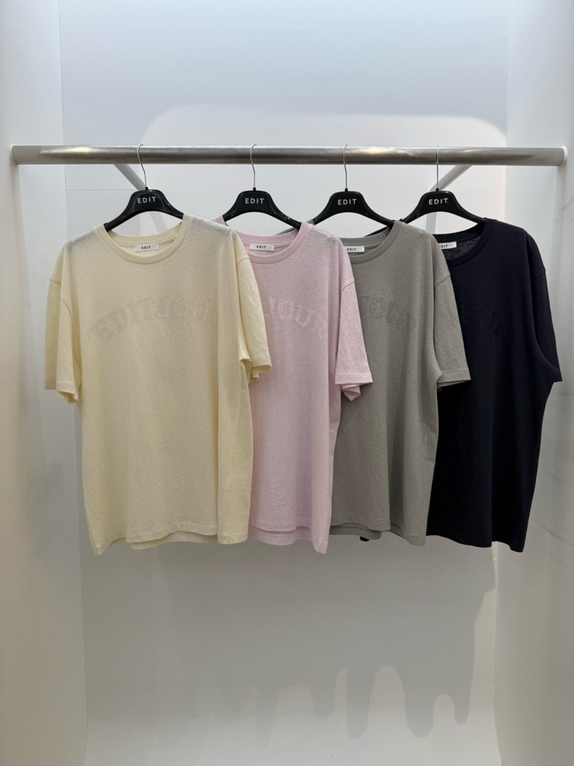 EDIT韓國代購女士新款26春夏人氣真品熱賣職業推薦休閑T恤EDITT恤