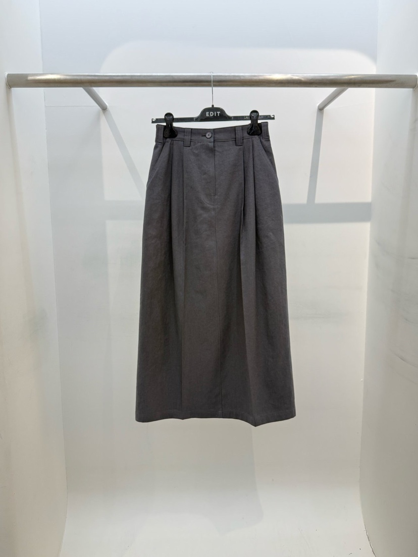 EDIT東大門實拍女士新款人氣時尚真品推薦職業熱賣休閑長裙EDIT長裙圖色2墨色