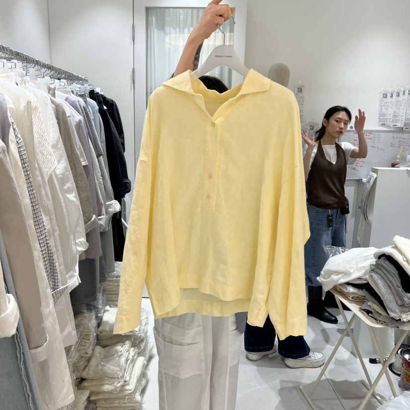 MONDAY TO SUNDAY東大門實拍女士新款人氣職業襯衫蕾絲衫MONDAY TO SUNDAY襯衫/蕾絲衫圖色3