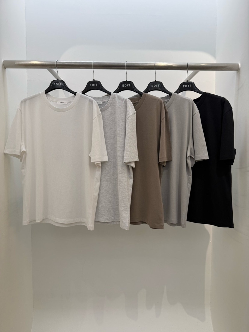 EDIT韓國代購女裝新款人氣真品推薦時尚職業熱賣休閑26春夏T恤EDITT恤