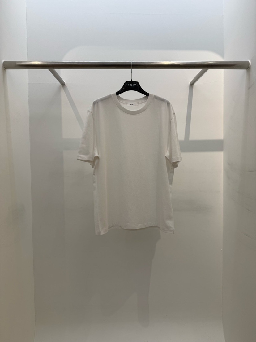 EDIT韓國代購女裝新款人氣真品推薦時尚職業熱賣休閑26春夏T恤EDITT恤圖色5白色