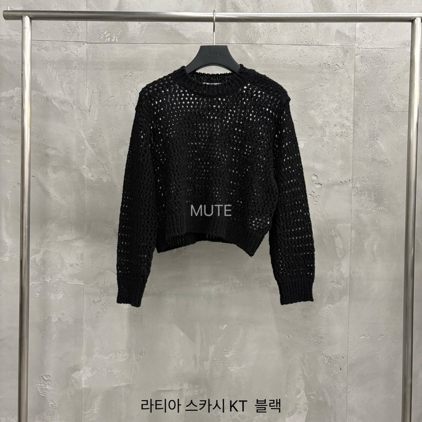 MUTE-P韓國直郵女士新品時尚職業熱賣26春夏真品推薦針織衫MUTE針織衫圖色4