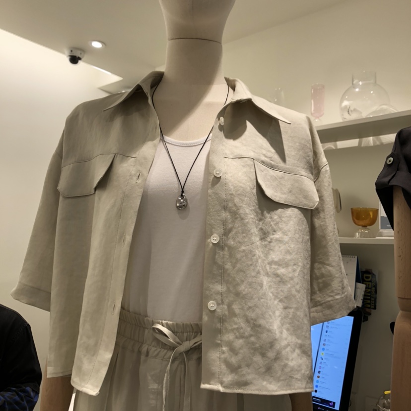 ALMOND韓國代購女裝新款休閑真品熱賣人氣26春夏襯衫蕾絲衫ALMOND襯衫/蕾絲衫圖色1