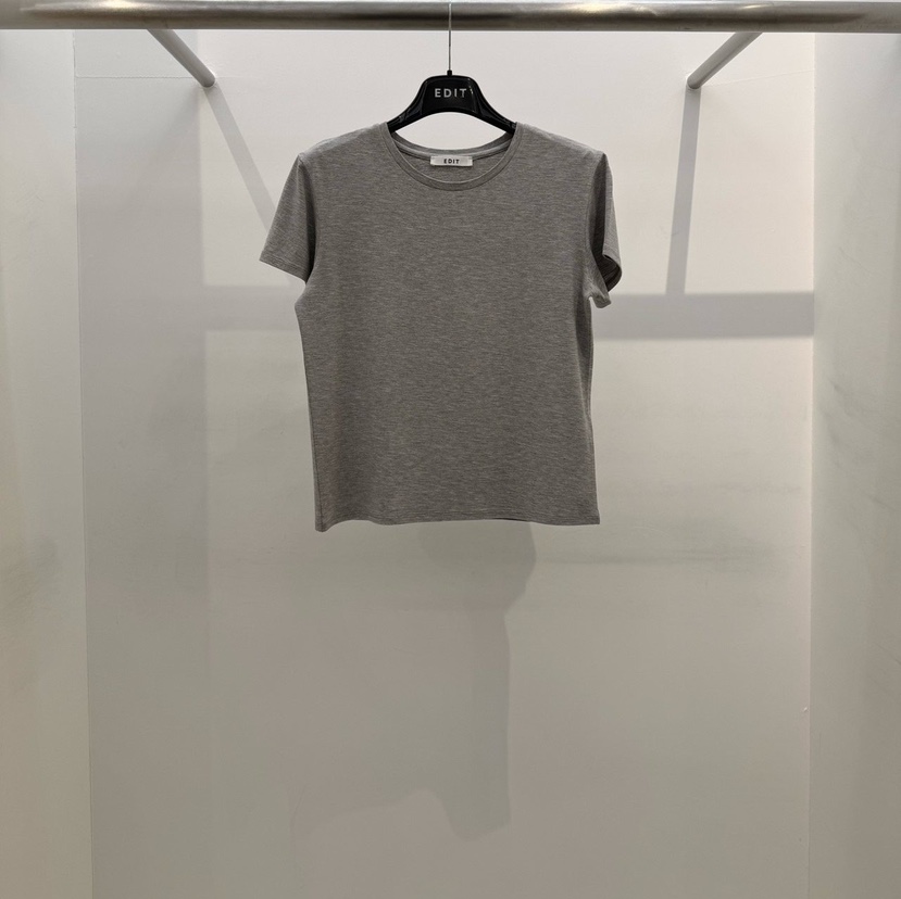 EDIT韓國直郵女裝新款人氣真品熱賣26春夏職業時尚休閑T恤EDITT恤圖色1
