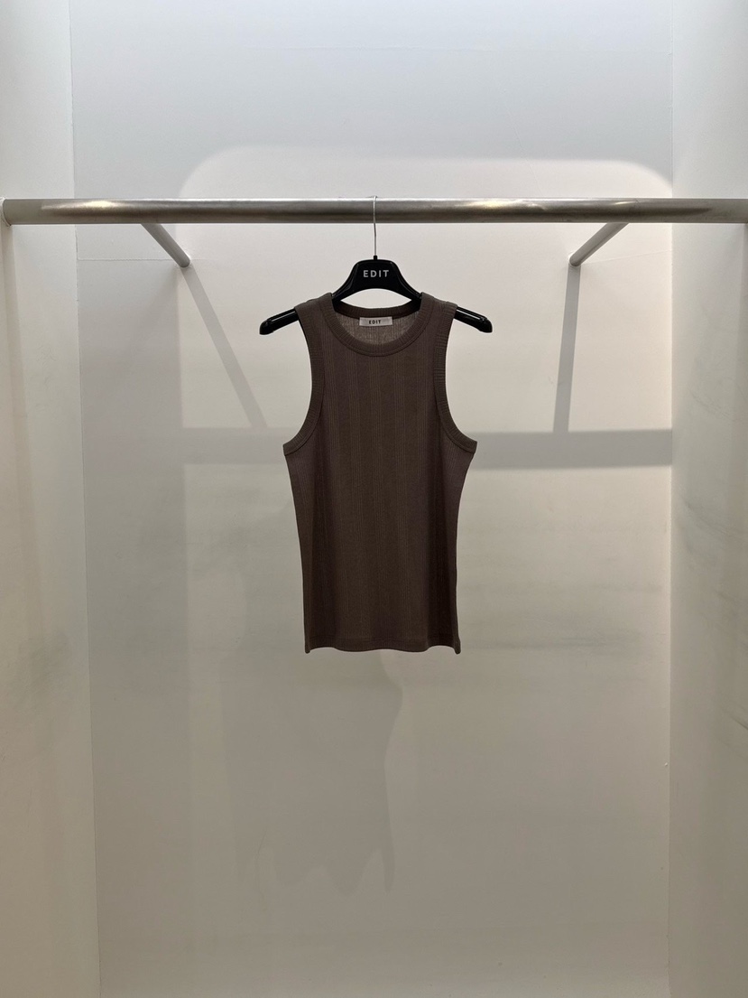 EDIT韓國直郵女士新款推薦26春夏熱賣人氣休閑職業吊帶背心EDIT吊帶/背心圖色2咖色