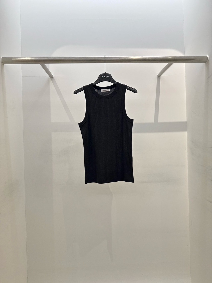 EDIT韓國直郵女士新款推薦26春夏熱賣人氣休閑職業吊帶背心EDIT吊帶/背心圖色4黑色