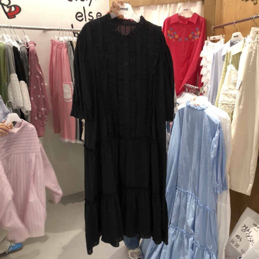 VENTI東大門實拍女士新款真品熱賣職業推薦時尚人氣連衣裙VENTI連衣裙圖色2