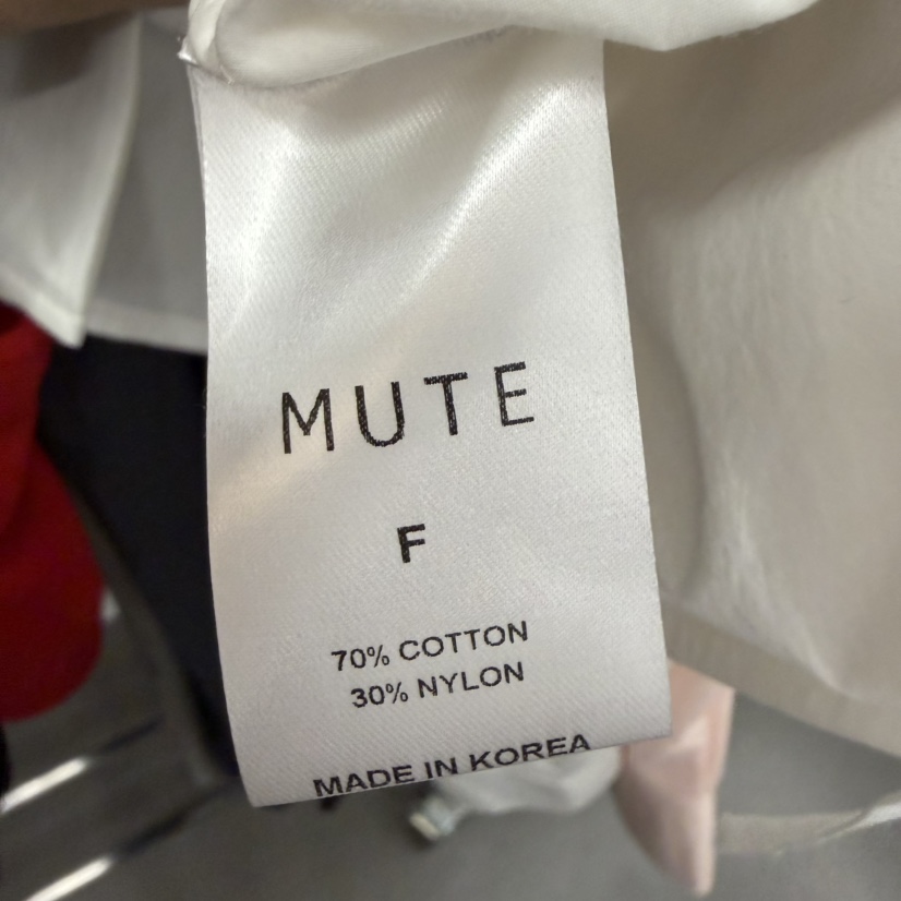 MUTE-P東大門代購女士新品休閑真品人氣職業熱賣襯衫蕾絲衫MUTE襯衫/蕾絲衫