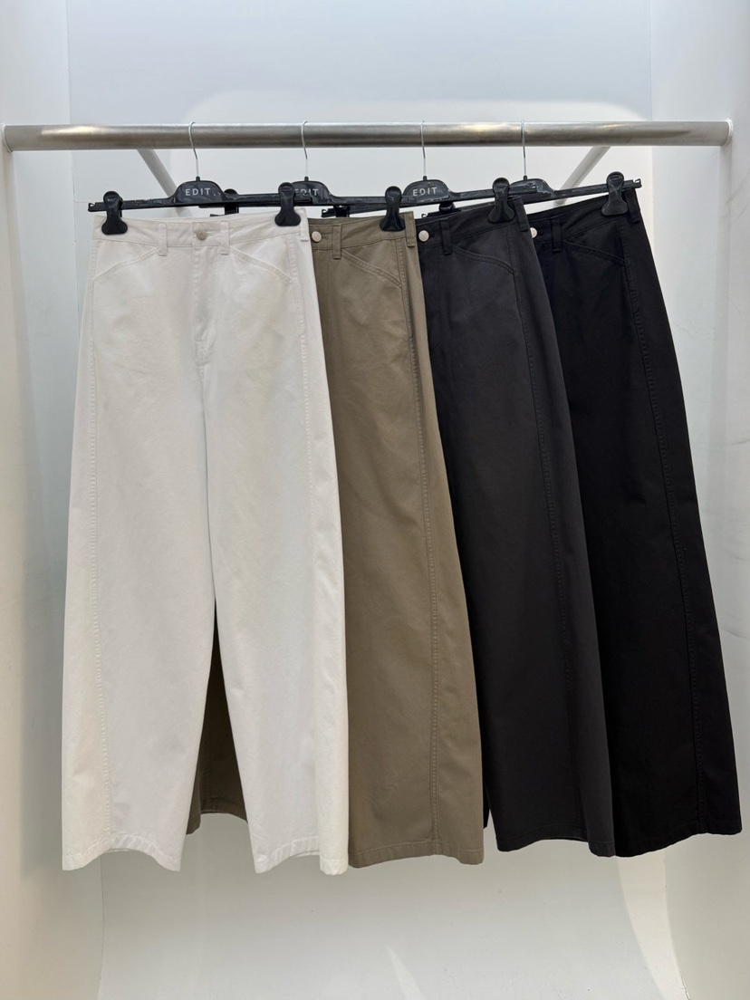 EDIT東大門直郵女裝新款26春夏推薦職業休閑時尚真品休閑褲EDIT休閑褲