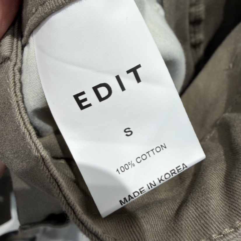 EDIT東大門直郵女裝新款26春夏推薦職業休閑時尚真品休閑褲EDIT休閑褲