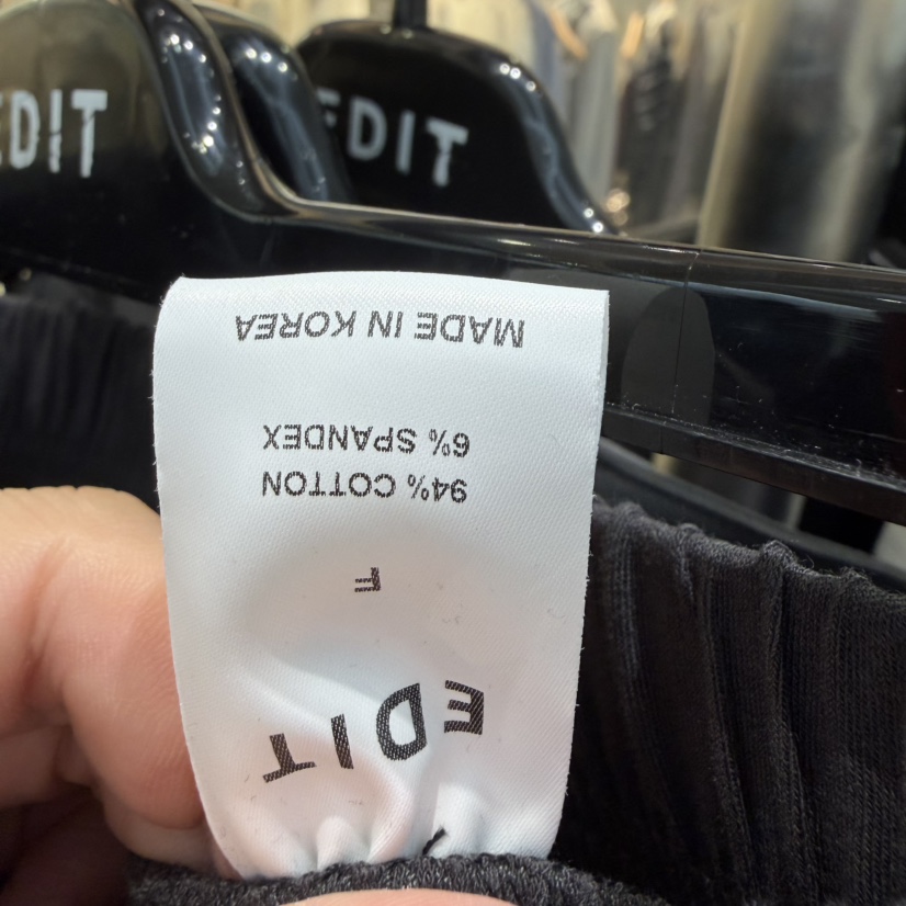 EDIT東大門直郵女士新款26春夏真品時尚職業熱賣推薦休閑褲EDIT休閑褲