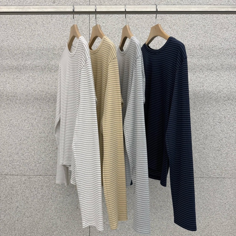 AT THE BAGEL東大門實拍女士新款26春夏真品休閑長袖T恤AT THE BAGEL長袖T恤