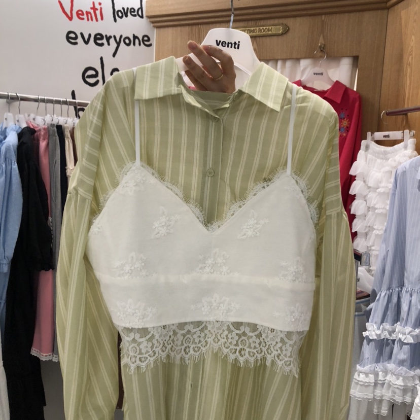 VENTI韓國直郵女裝新款人氣真品26春夏推薦吊帶背心不含內搭VENTI吊帶/背心圖色1
