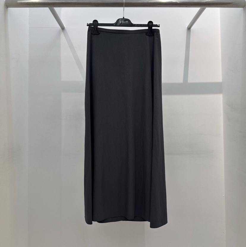 EDIT韓國直郵女士新款推薦熱賣職業人氣26春夏時尚真品長裙EDIT長裙圖色1墨色