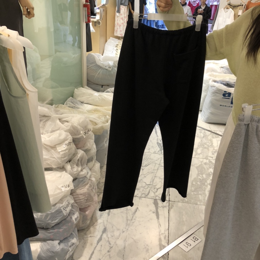 ALMOND韓國直郵女士新品真品職業熱賣休閑26春夏人氣休閑褲ALMOND休閑褲