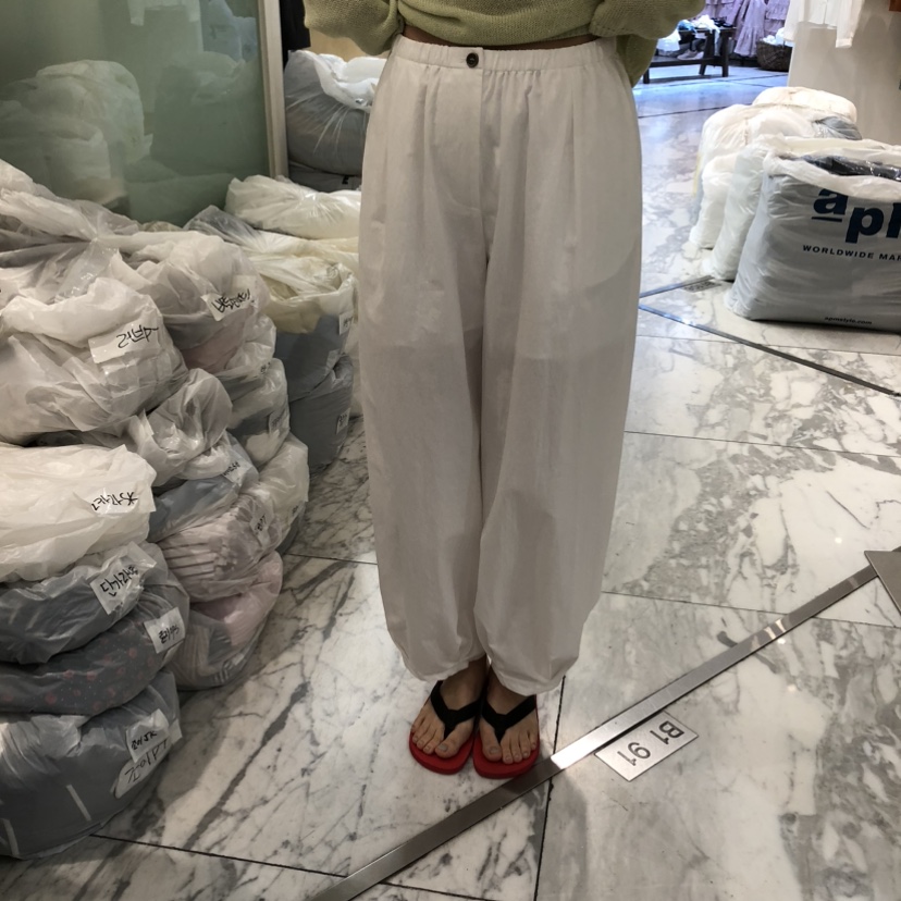 ALMOND東大門直郵女裝新款時尚推薦休閑人氣26春夏休閑褲ALMOND休閑褲圖色1