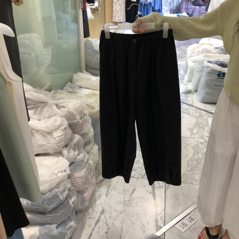 ALMOND東大門直郵女裝新款時尚推薦休閑人氣26春夏休閑褲ALMOND休閑褲圖色2