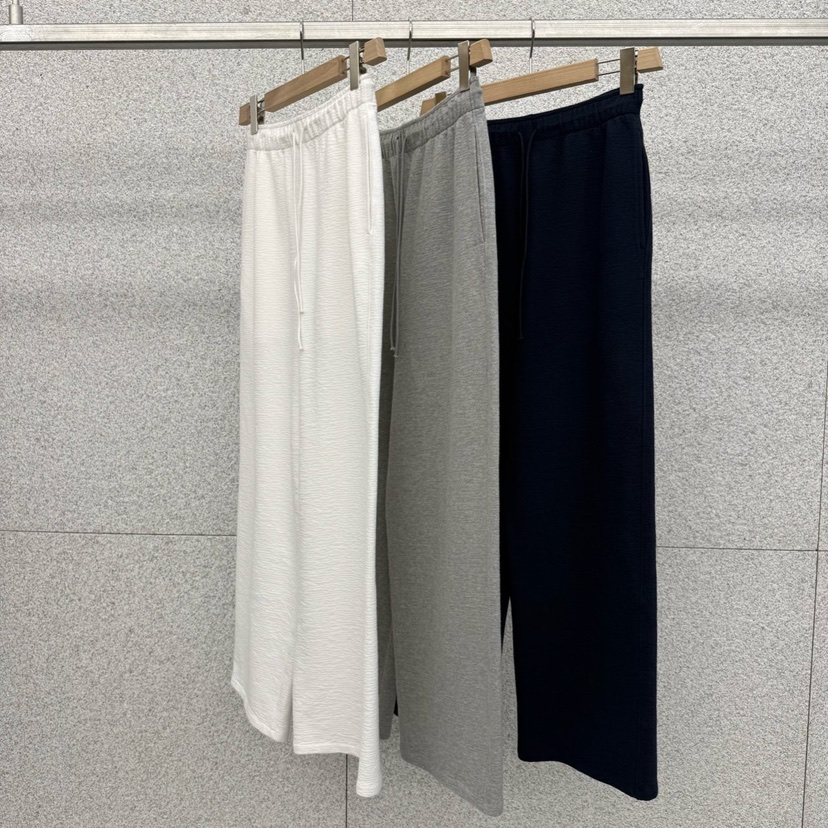 AT THE BAGEL韓國代購女裝新品人氣職業熱賣26春夏休閑褲AT THE BAGEL休閑褲