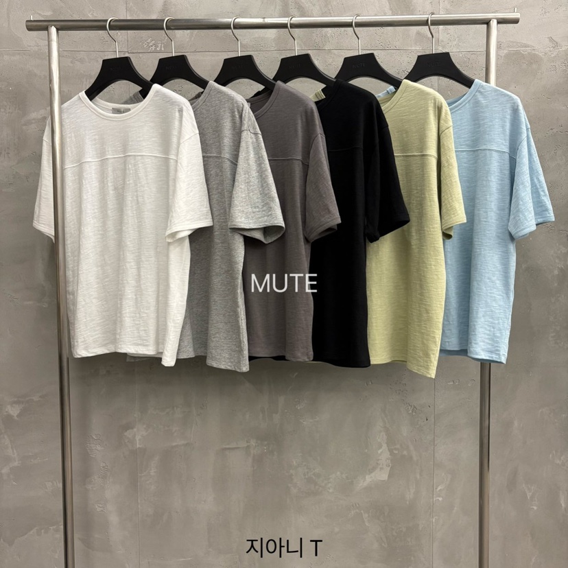 MUTE-P韓國直郵女士新款休閑真品職業熱賣26春夏時尚T恤MUTET恤