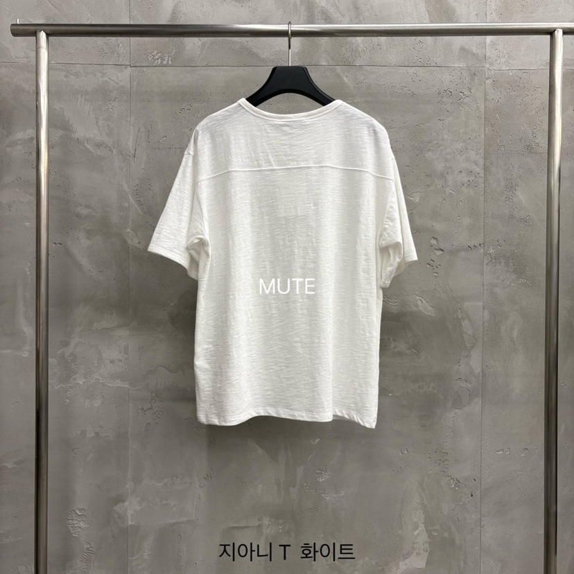 MUTE-P韓國直郵女士新款休閑真品職業熱賣26春夏時尚T恤MUTET恤