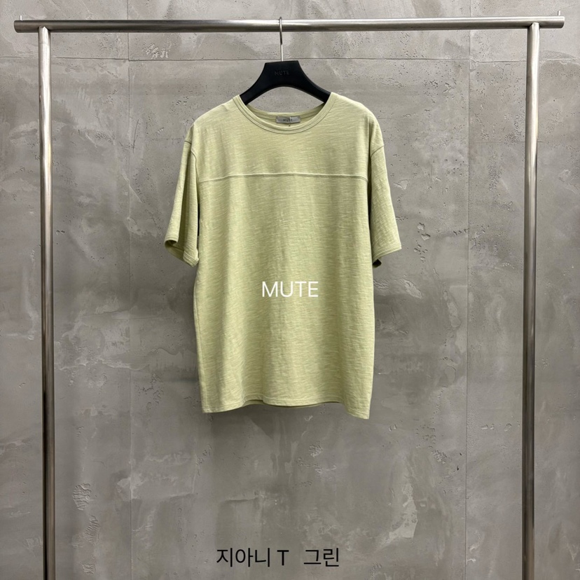 MUTE-P韓國直郵女士新款休閑真品職業熱賣26春夏時尚T恤MUTET恤圖色5