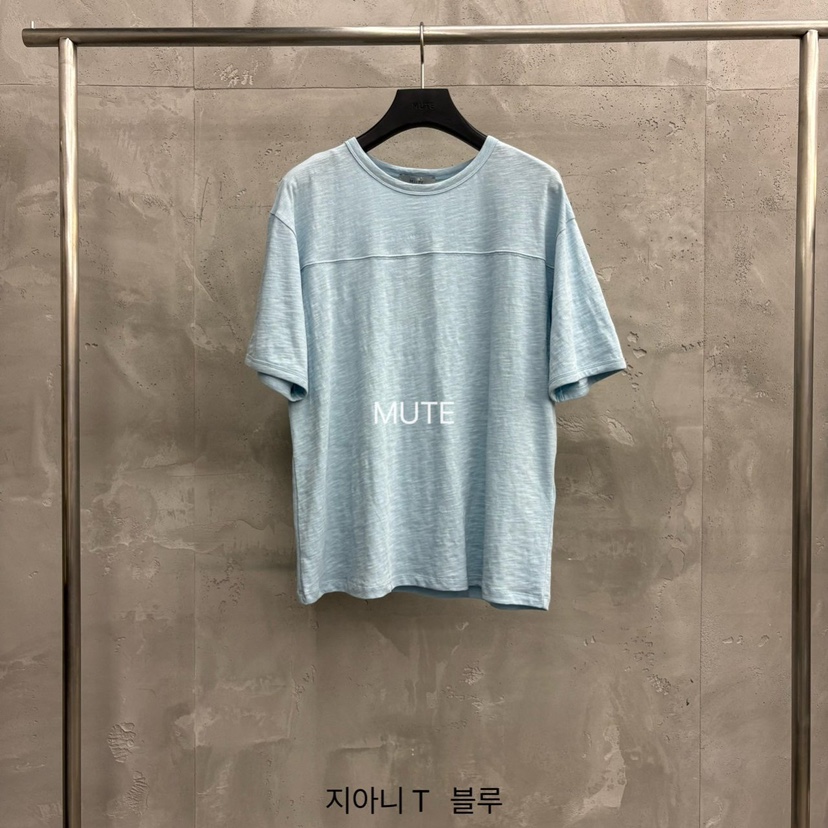 MUTE-P韓國直郵女士新款休閑真品職業熱賣26春夏時尚T恤MUTET恤圖色6
