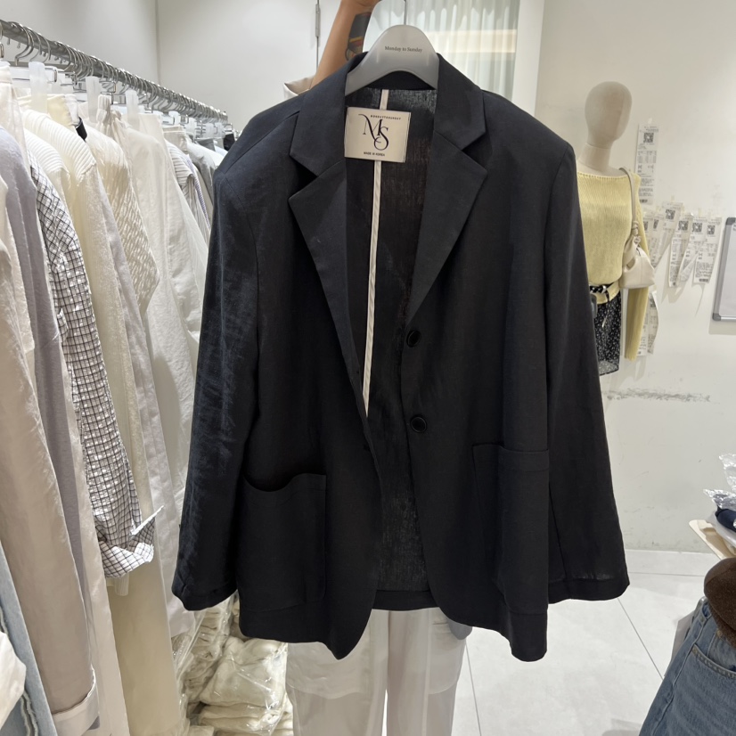 MONDAY TO SUNDAY東大門直郵女士新款推薦職業時尚夾克MONDAY TO SUNDAY夾克圖色2