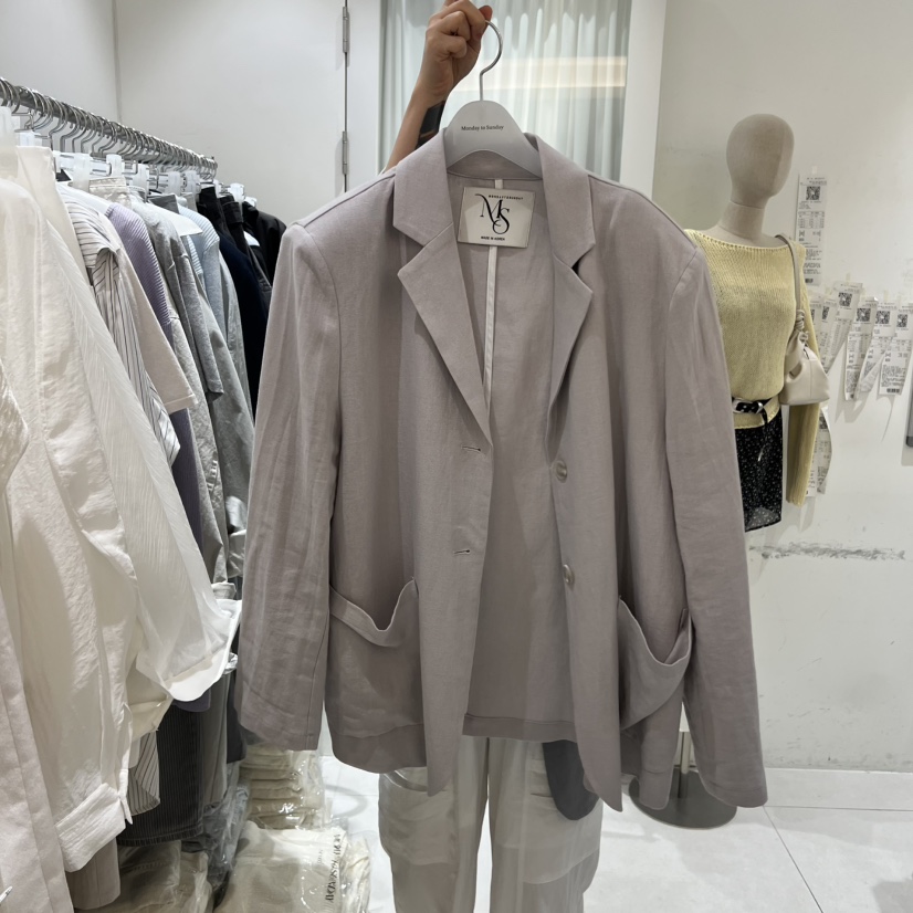 MONDAY TO SUNDAY東大門直郵女士新款推薦職業時尚夾克MONDAY TO SUNDAY夾克圖色3