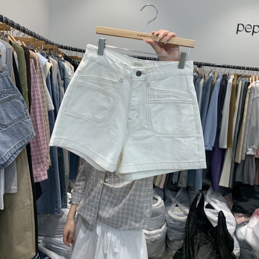 ALMOND PEPE東大門代購女士新款時尚熱賣真品休閑推薦短褲ALMOND PEPE短褲圖色3