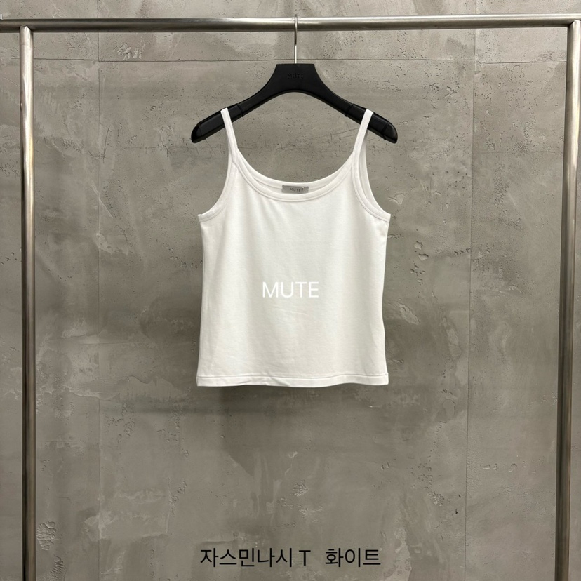 MUTE-P韓國代購女裝新品推薦時尚26春夏休閑熱賣吊帶背心MUTE吊帶/背心圖色1白色
