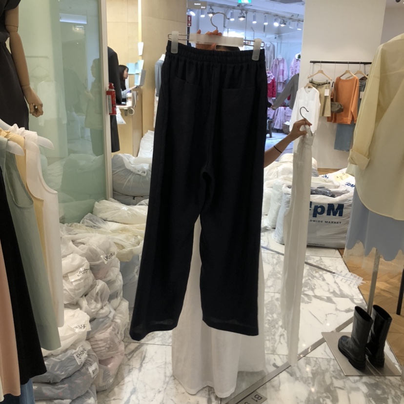 ALMOND東大門直郵女士新品職業真品人氣熱賣時尚26春夏休閑褲ALMOND休閑褲