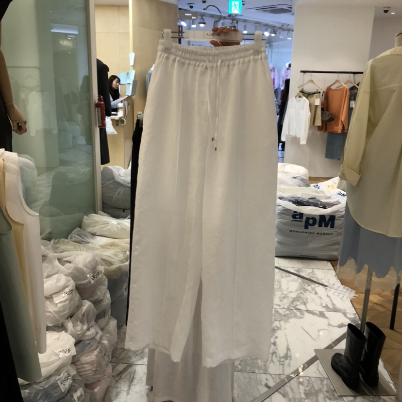 ALMOND東大門直郵女士新品職業真品人氣熱賣時尚26春夏休閑褲ALMOND休閑褲圖色1