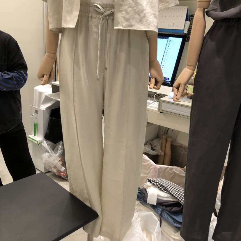 ALMOND東大門直郵女士新品職業真品人氣熱賣時尚26春夏休閑褲ALMOND休閑褲圖色2