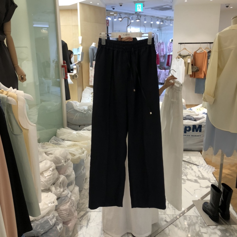 ALMOND東大門直郵女士新品職業真品人氣熱賣時尚26春夏休閑褲ALMOND休閑褲圖色3
