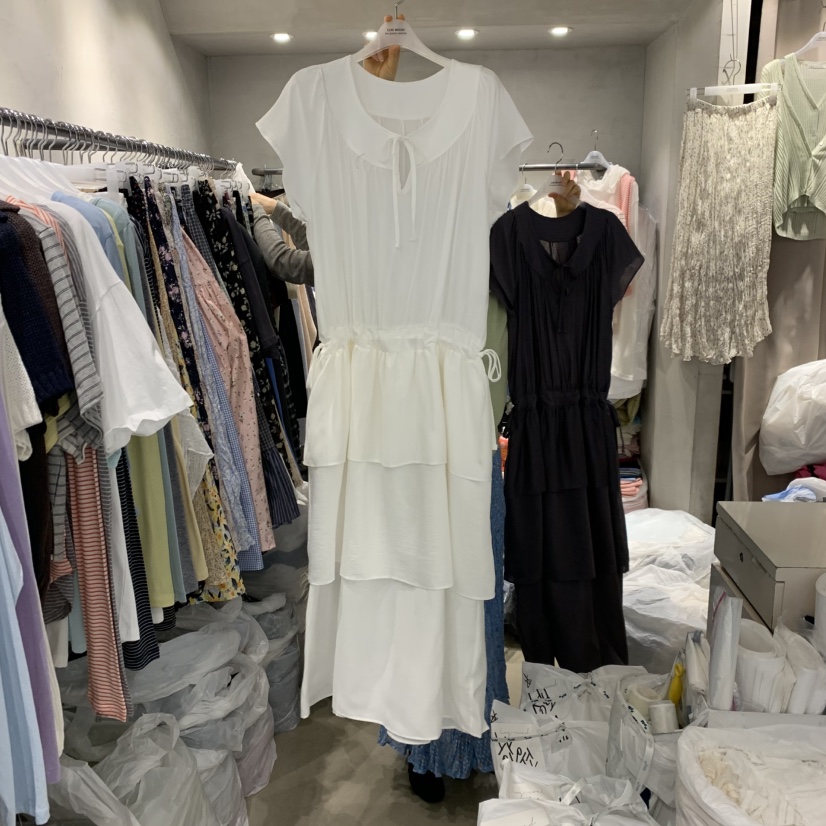 LOGROAD東大門實拍女裝新品熱賣真品26春夏休閑推薦連衣裙LOG ROAD連衣裙圖色1
