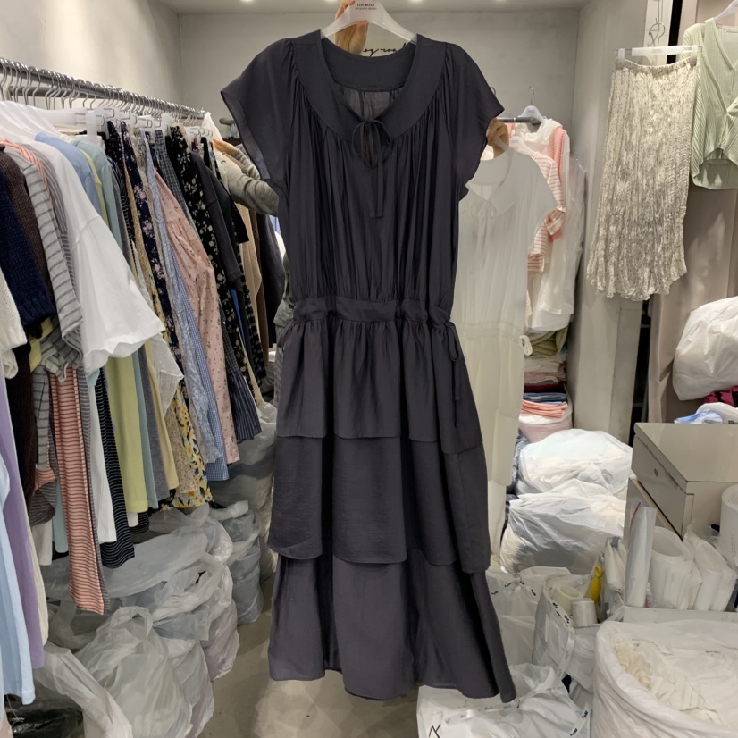 LOGROAD東大門實拍女裝新品熱賣真品26春夏休閑推薦連衣裙LOG ROAD連衣裙圖色2