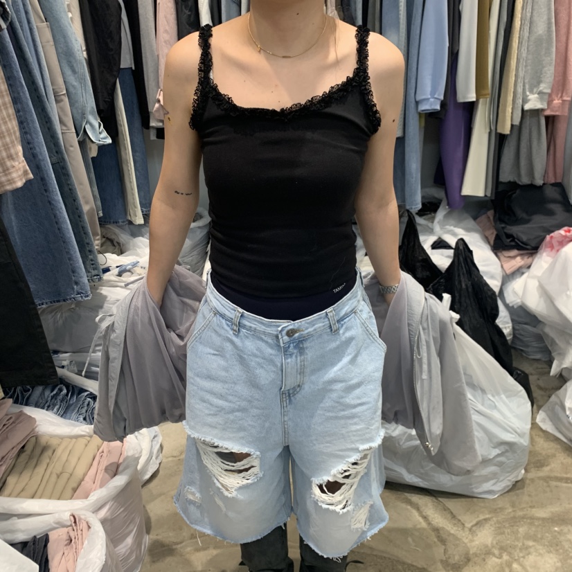 ALMOND PEPE韓國代購女裝新款職業熱賣休閑真品吊帶背心ALMOND PEPE吊帶/背心圖色4