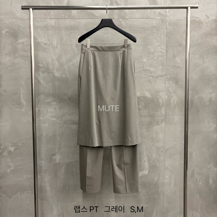 MUTE-P韓國代購女士新品真品時尚休閑熱賣推薦職業人氣裙褲MUTE裙褲