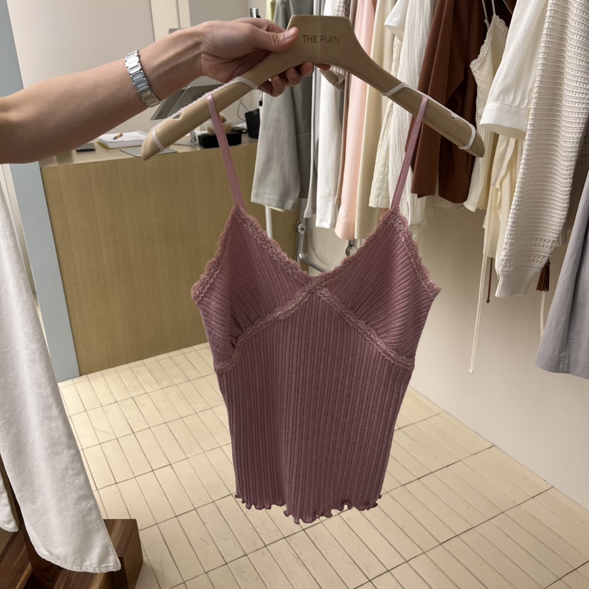 THEPLAN韓國代購女士新款26春夏推薦人氣時尚休閑吊帶背心THE PLAN吊帶/背心圖色2