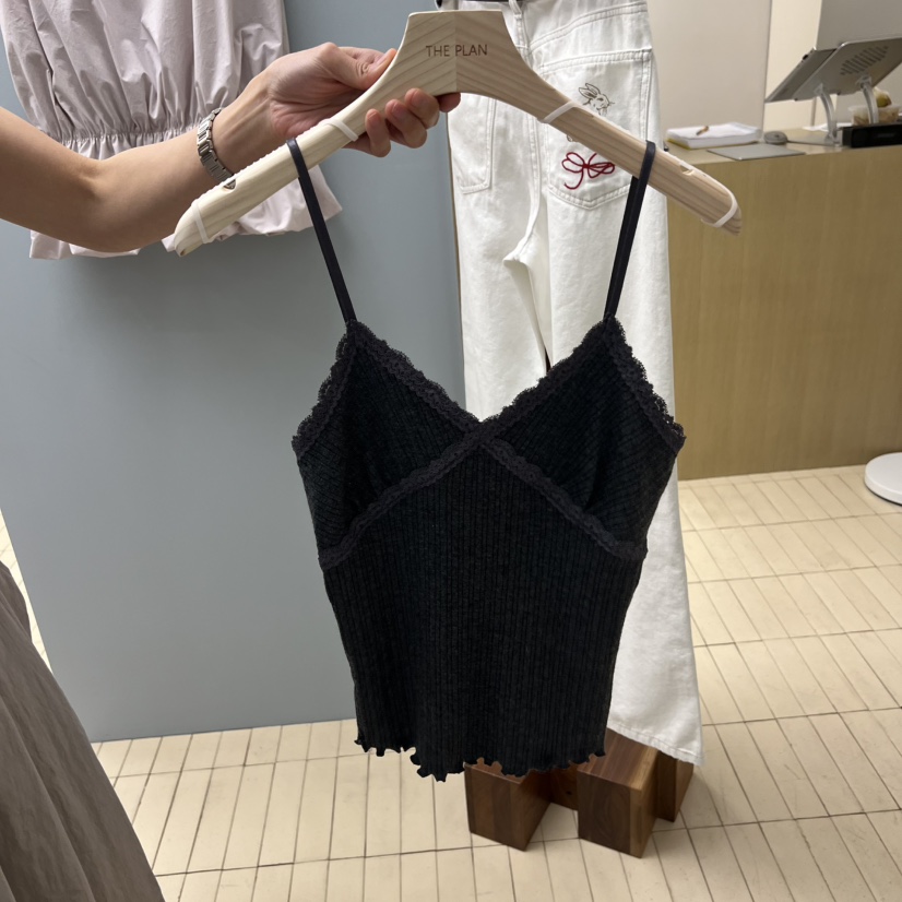 THEPLAN韓國代購女士新款26春夏推薦人氣時尚休閑吊帶背心THE PLAN吊帶/背心圖色3