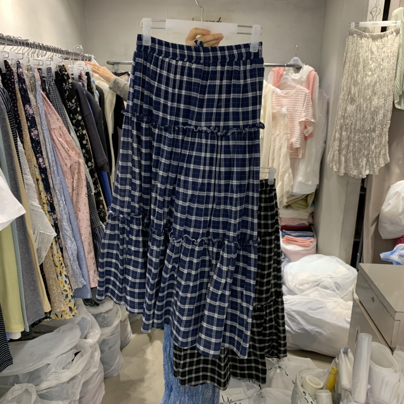 LOGROAD東大門代購女士新品人氣熱賣26春夏時尚真品長裙兔子LOG ROAD長裙