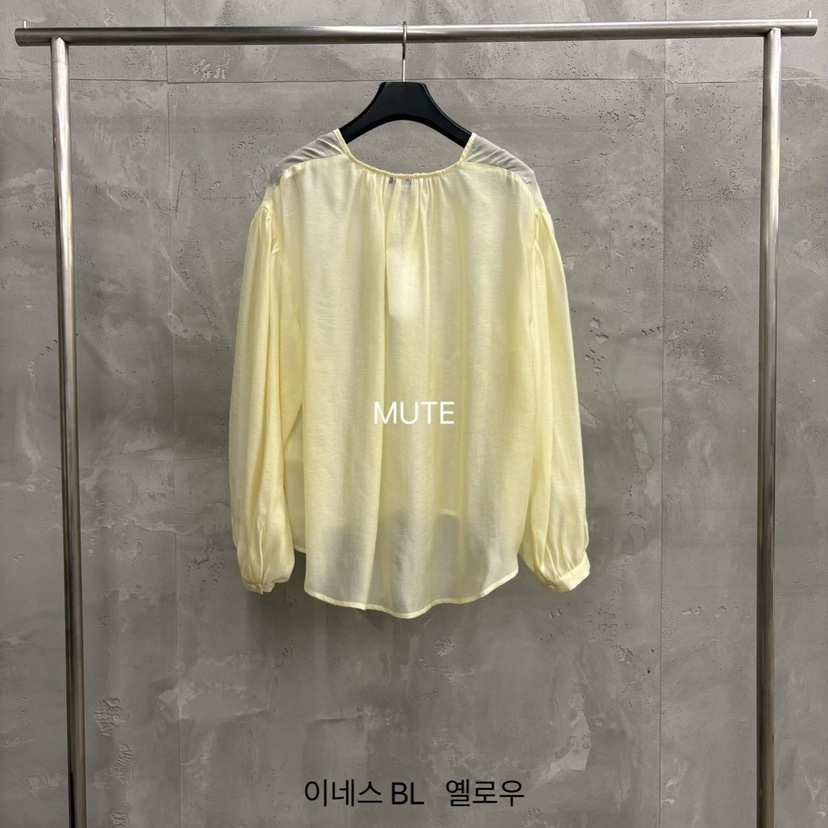 MUTE-P東大門實拍女裝新品真品26春夏熱賣推薦襯衫蕾絲衫MUTE襯衫/蕾絲衫