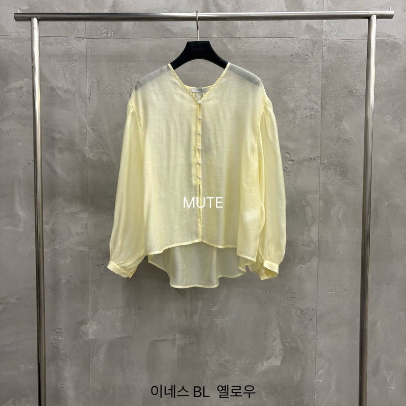 MUTE-P東大門實拍女裝新品真品26春夏熱賣推薦襯衫蕾絲衫MUTE襯衫/蕾絲衫圖色1